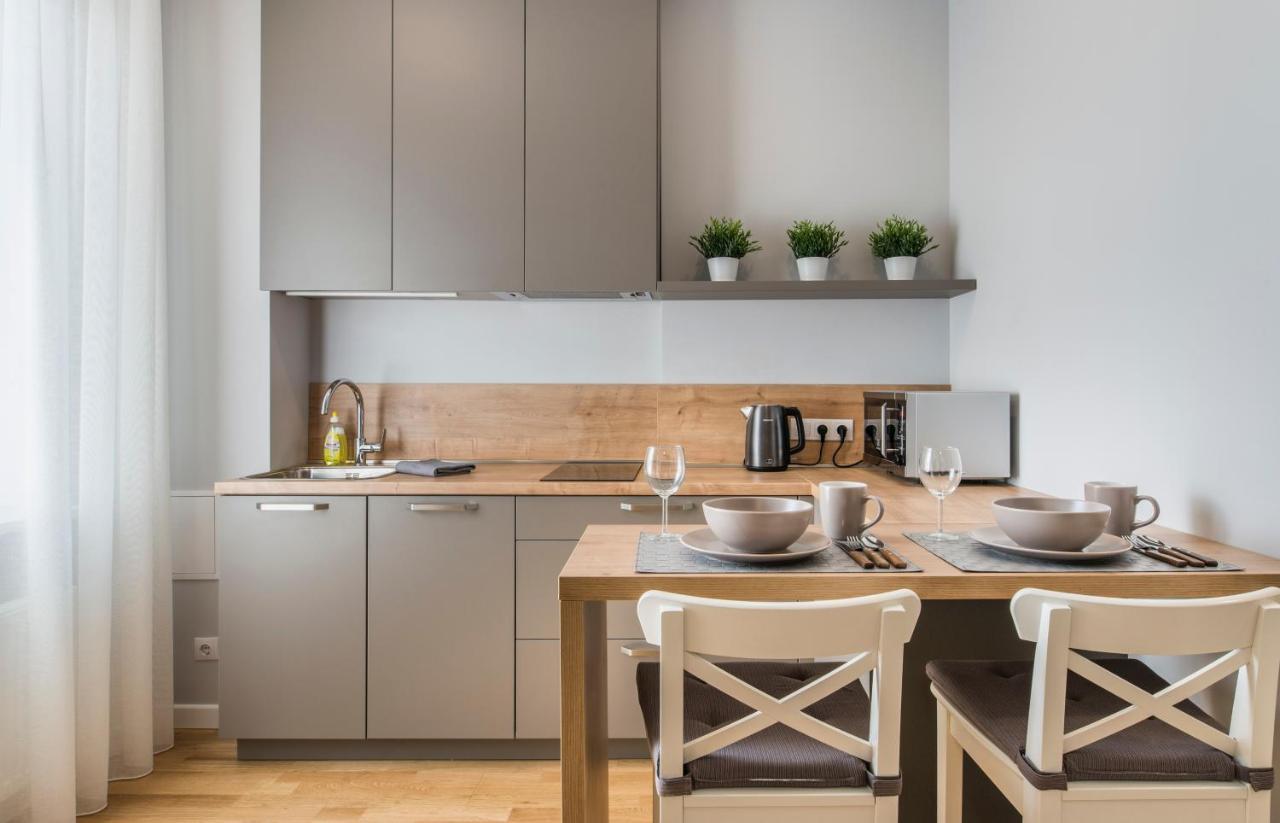 Perfect Location Cozy Studio Apt ➤Fully Equipped รีกา ภายนอก รูปภาพ