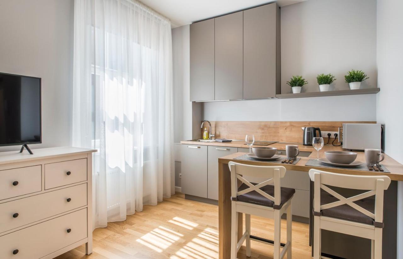 Perfect Location Cozy Studio Apt ➤Fully Equipped รีกา ภายนอก รูปภาพ